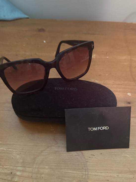 Tom Ford Accessories - Tom Ford Selby TF952 52F Oversized Cat Eye Tortoise Frames Only